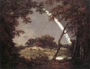 Joseph wright of derby Landscape with Rainbow Germany oil painting artist